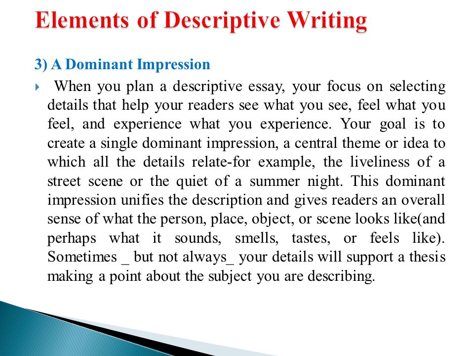 descriptive essay about a place you would like to visit